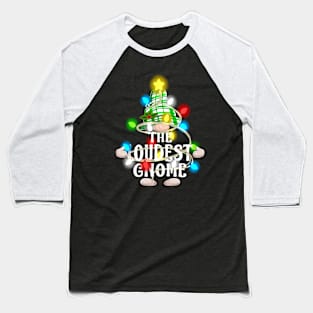 The Loudest Gnome Christmas Matching Family Shirt Baseball T-Shirt